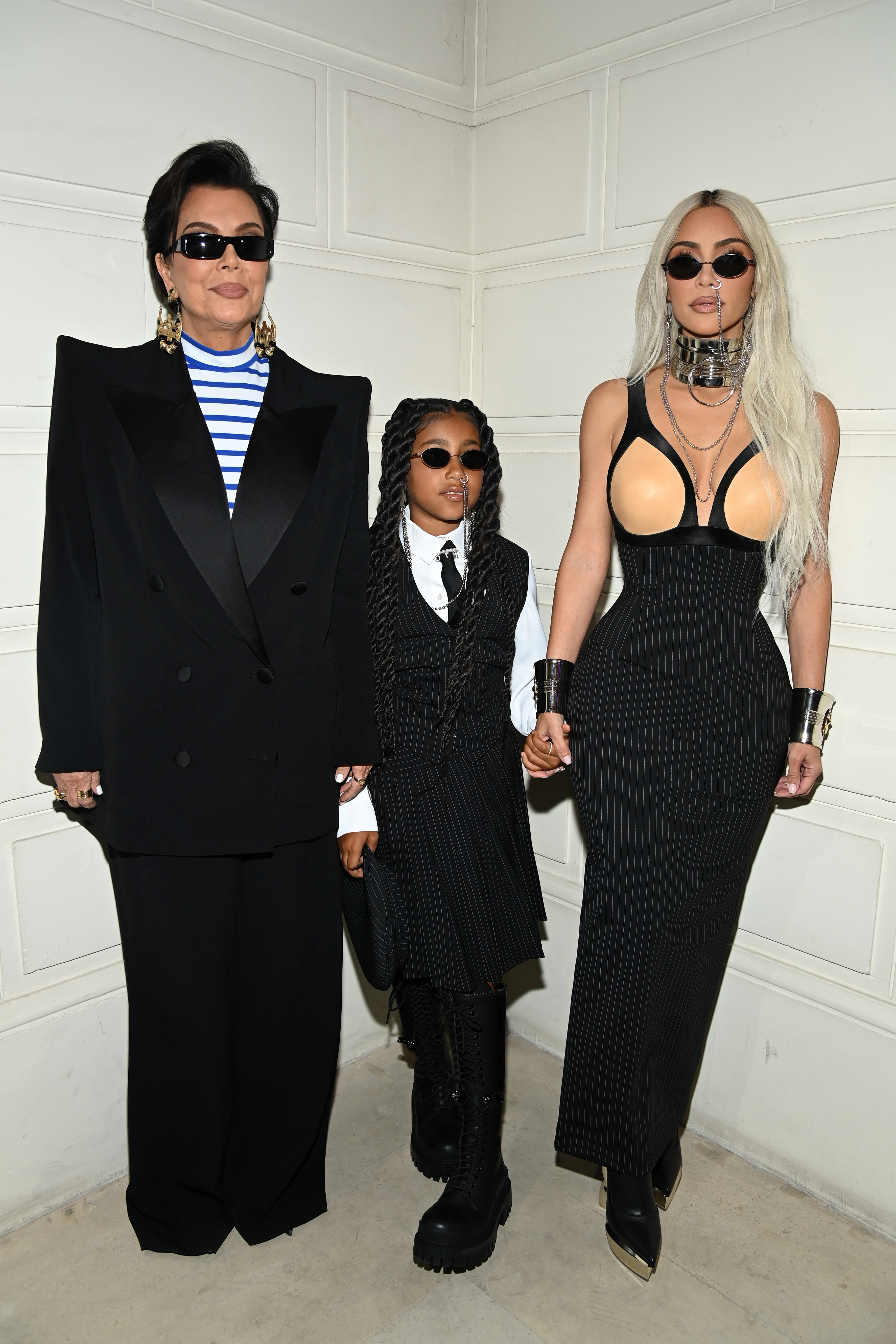 Kris Jenner, North West and Kim Kardashian