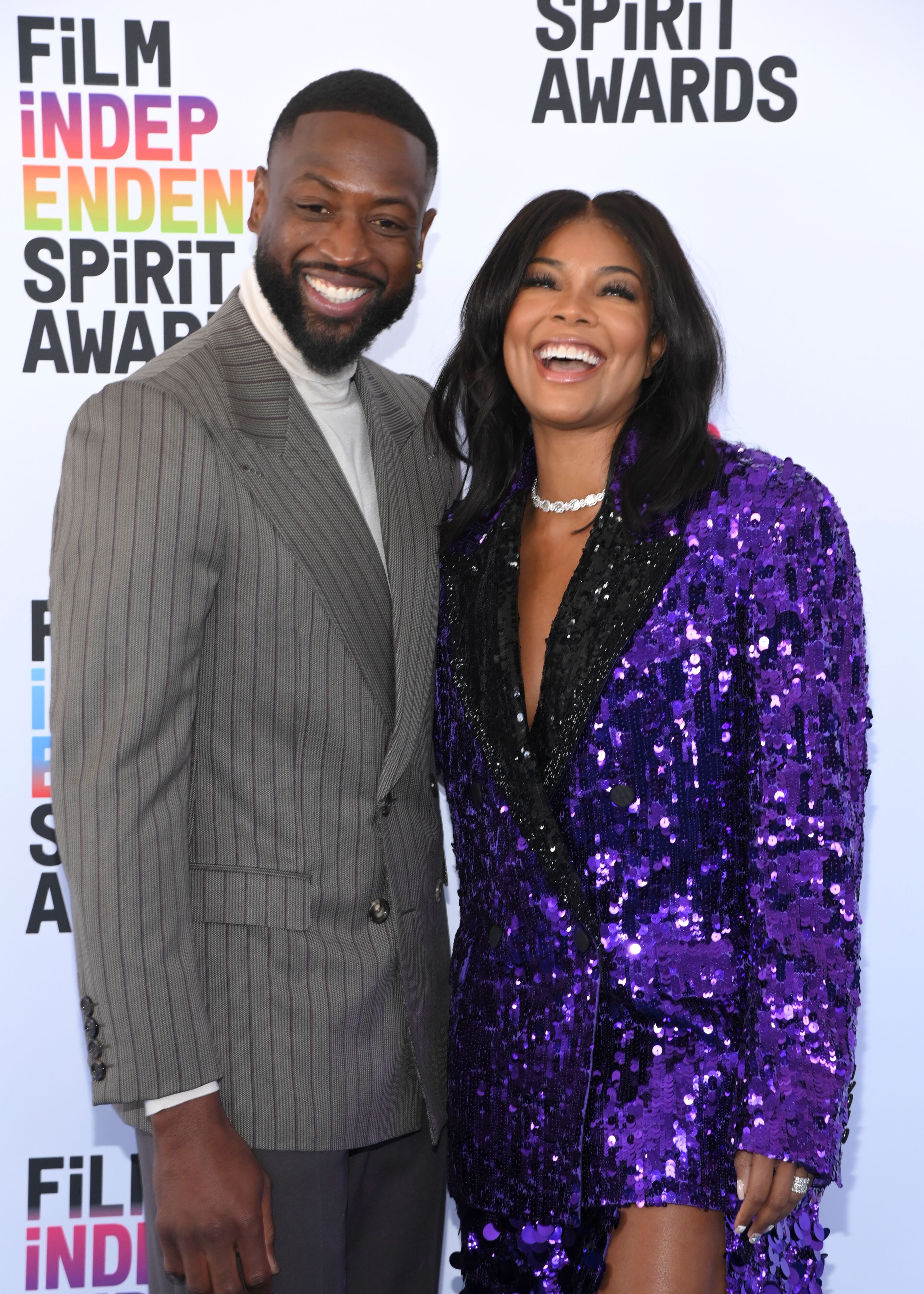 Gabrielle Union, Dwyane Wade, 2023 Independent Spirit Awards