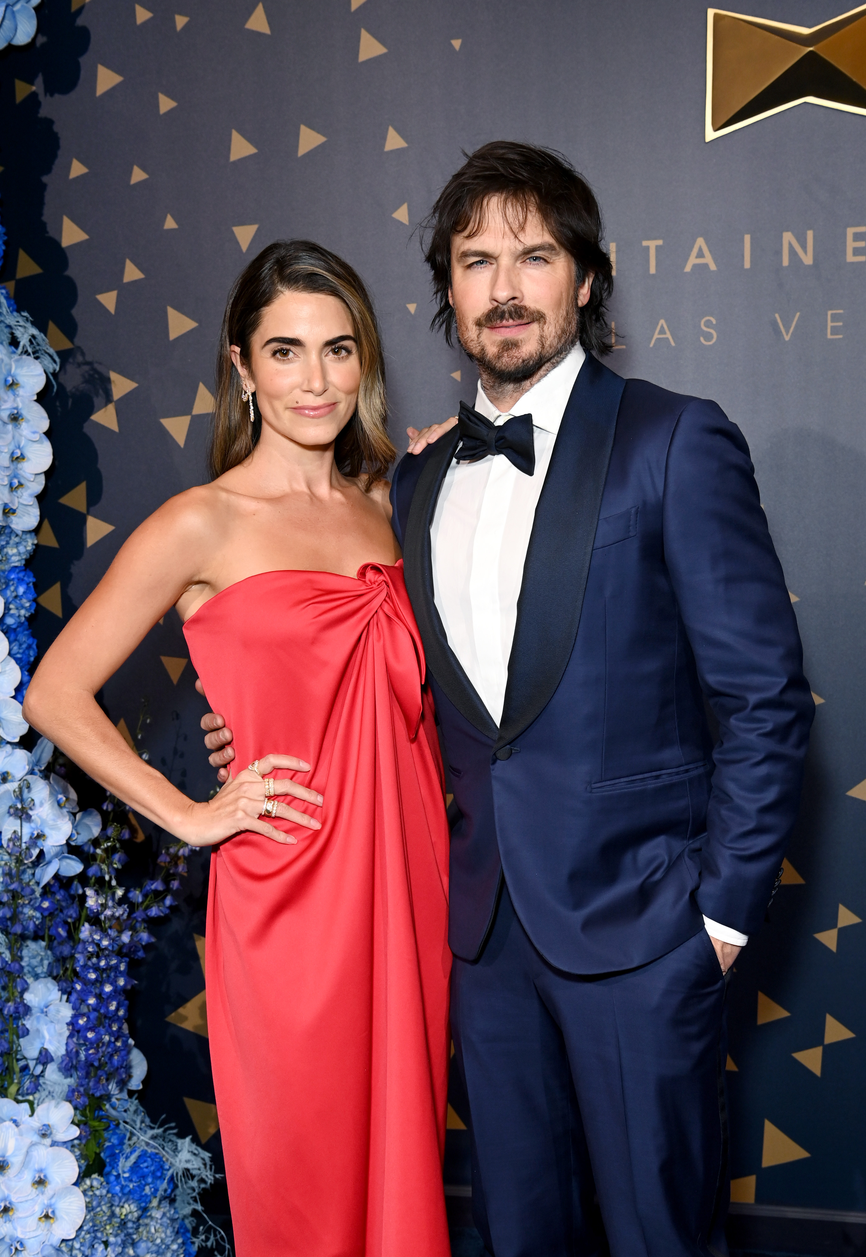 Nikki Reed and Ian Somerhalder