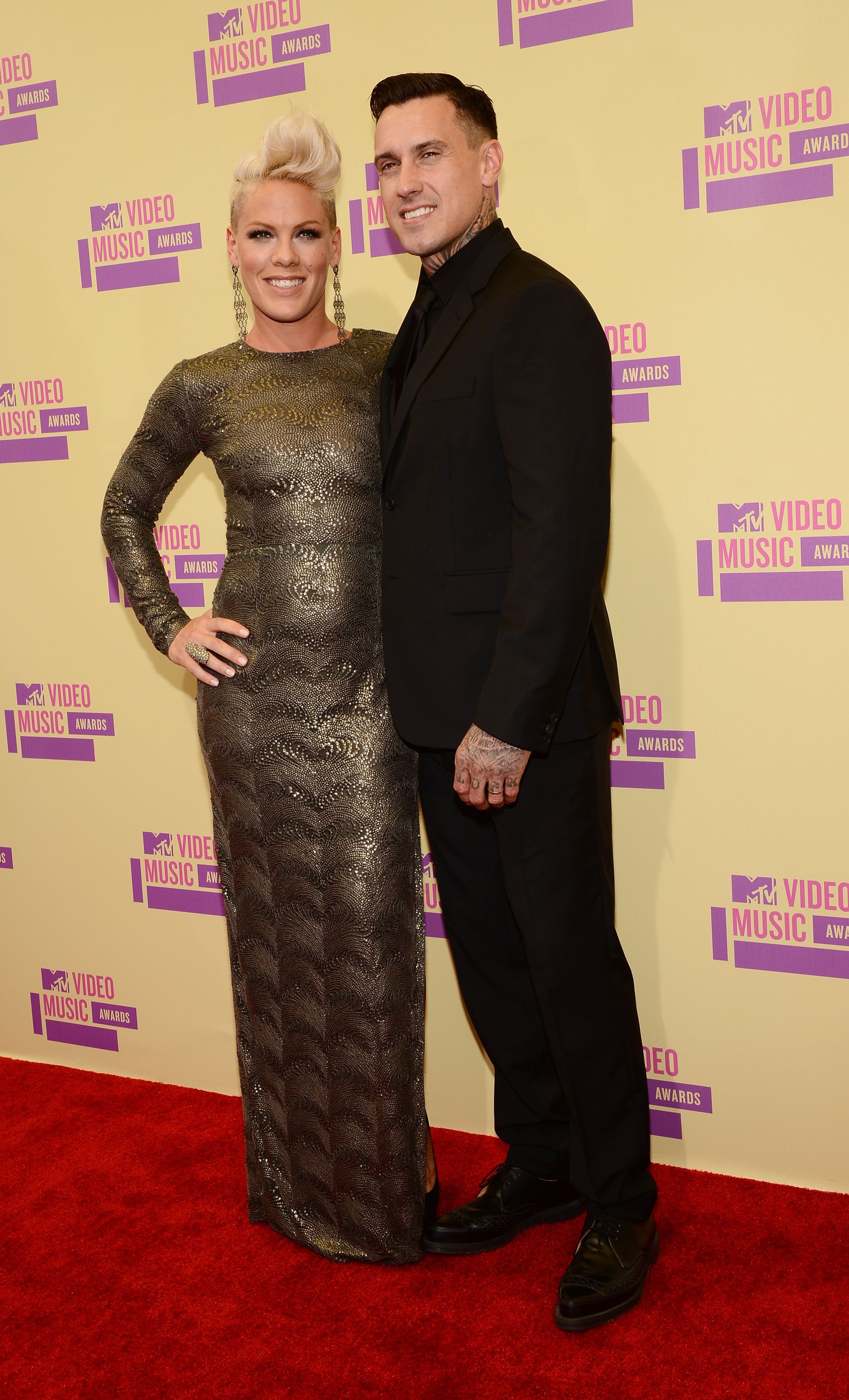 Pink and Carey Hart