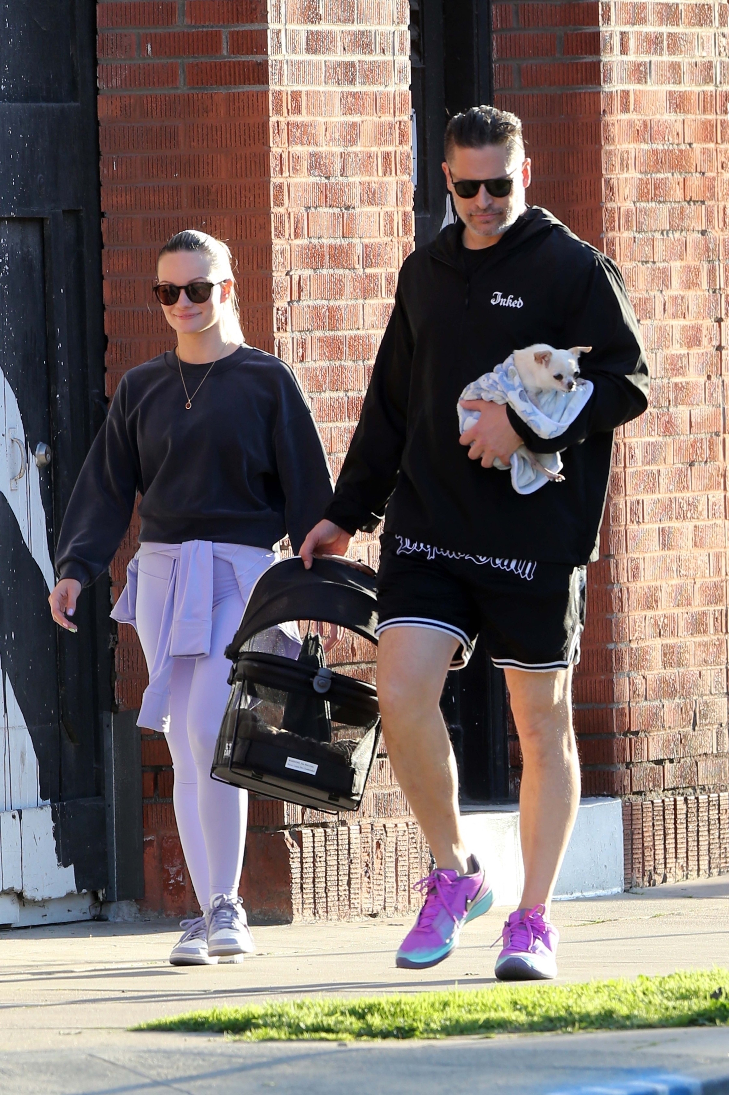 Joe Manganiello and Caitlin O'Connor