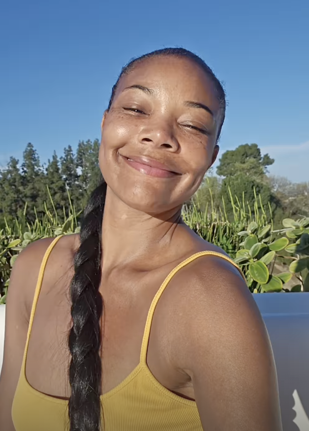 Gabrielle Union, no makeup 2025