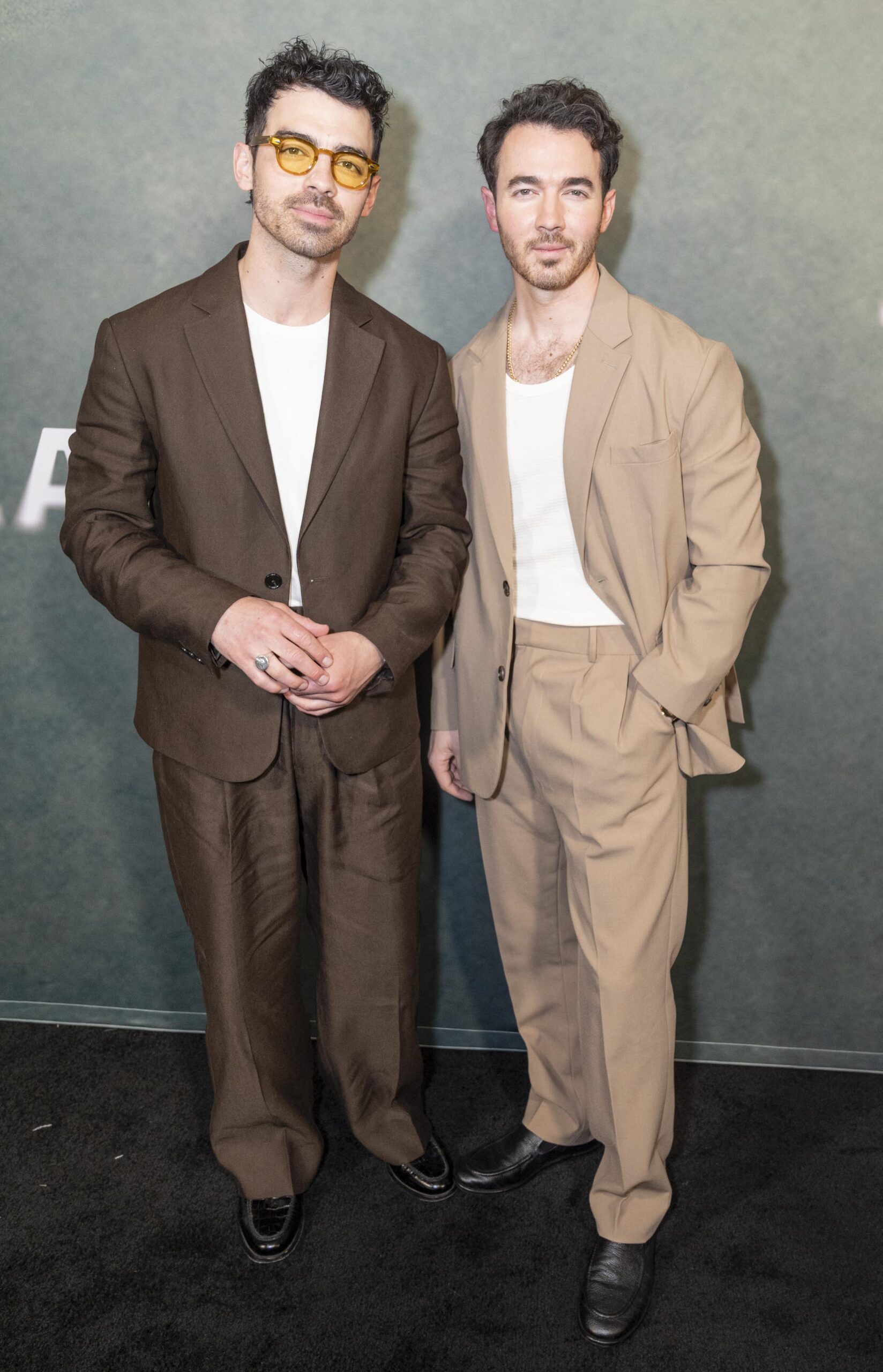 Joe Jonas, Kevin Jonas, The Last Five Years opening night