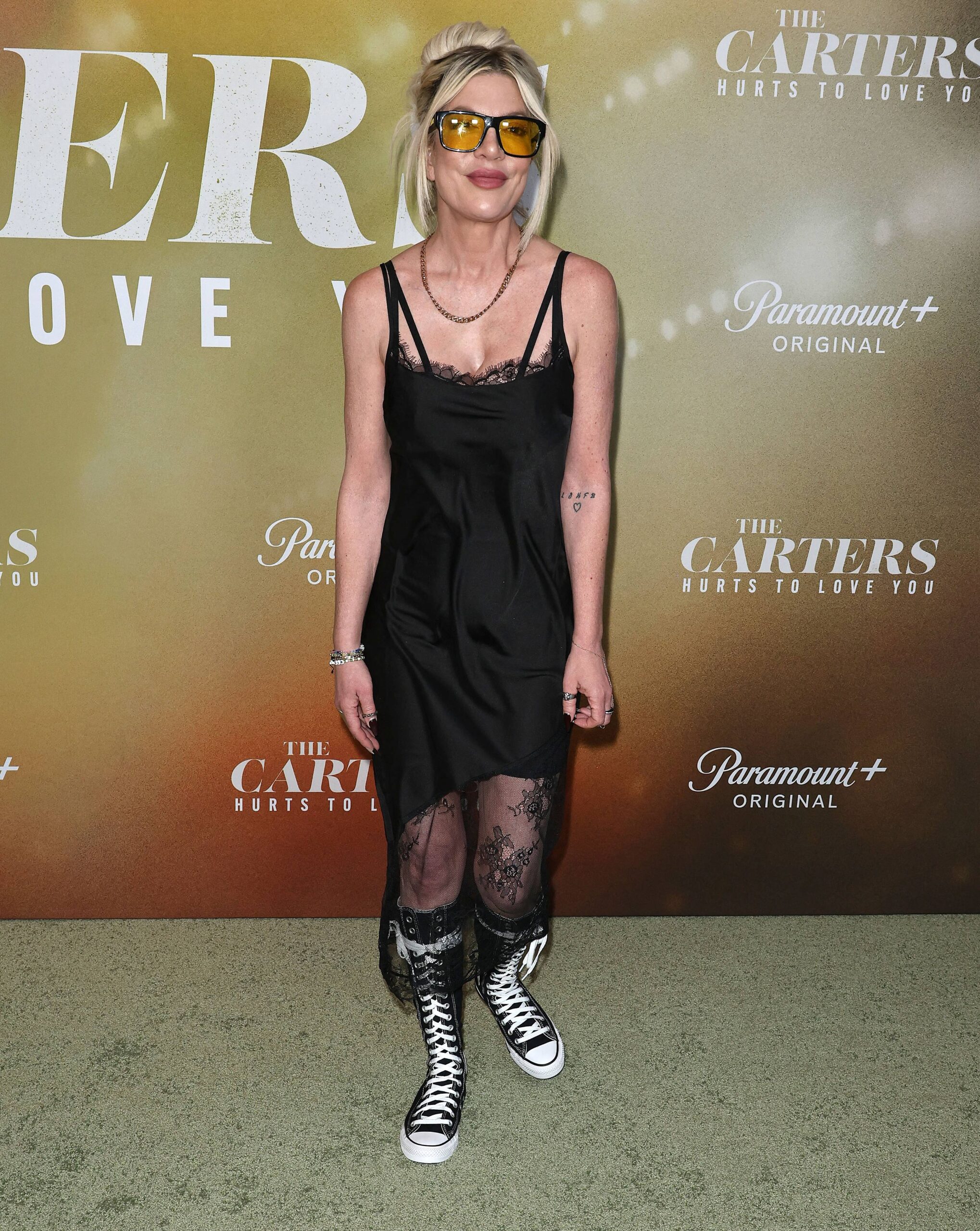 Tori Spelling, The Carters premiere