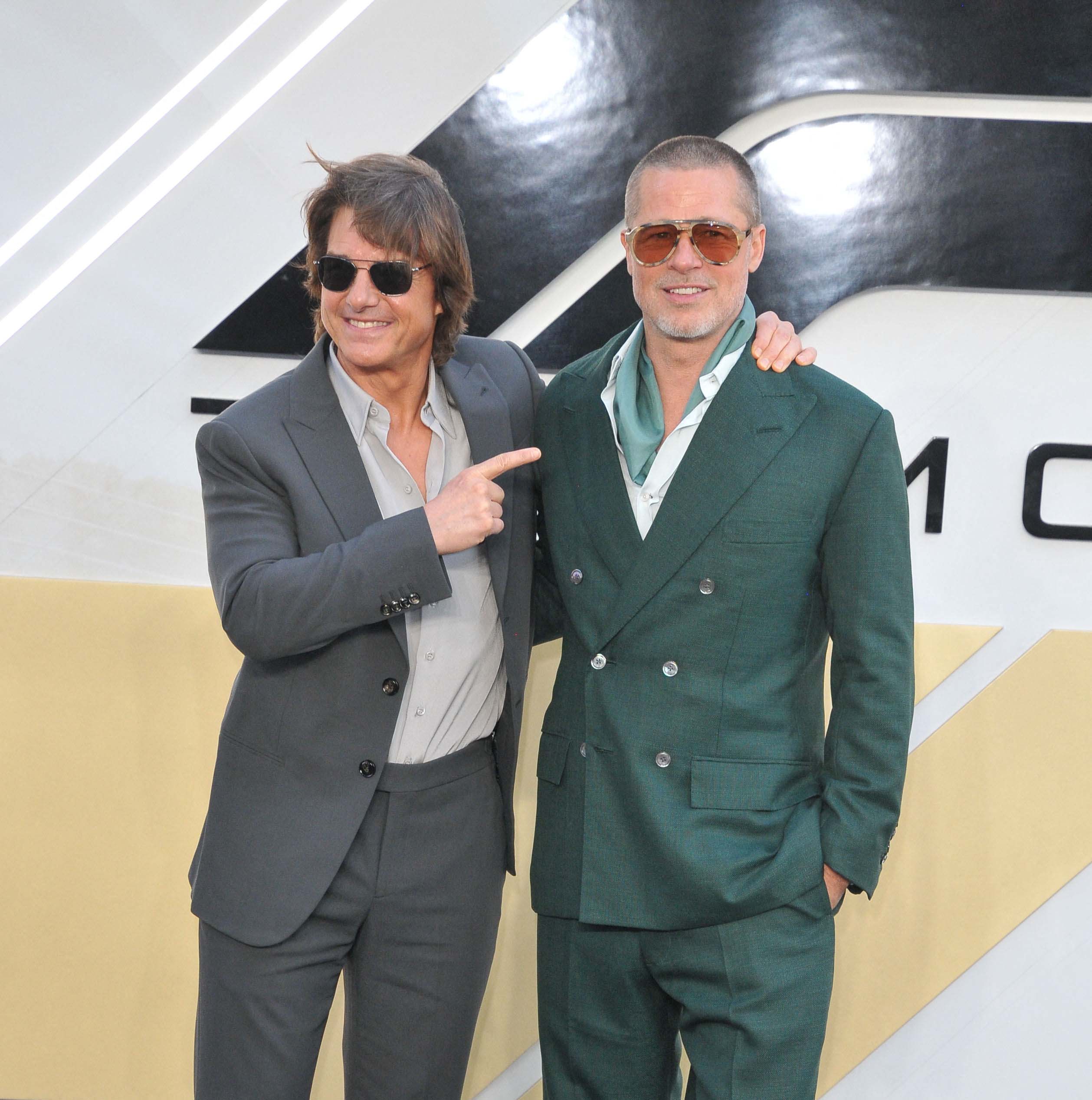 Tom Cruise, Brad Pitt