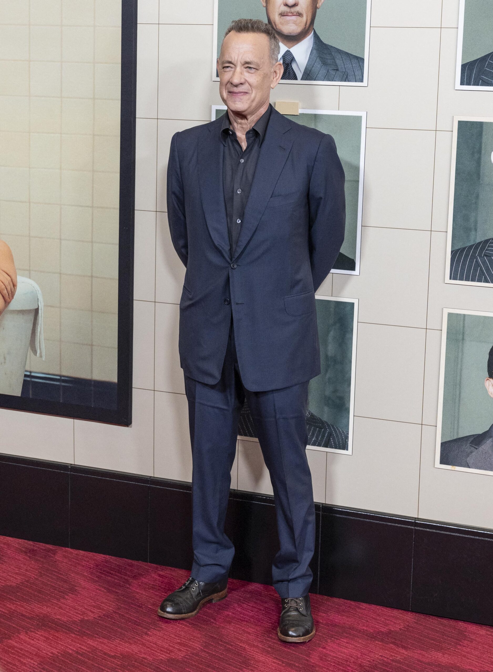 Tom Hanks attends premiere of 'The Phoenician Scheme' at Jazz at Lincoln Center in New York on May 28, 2025