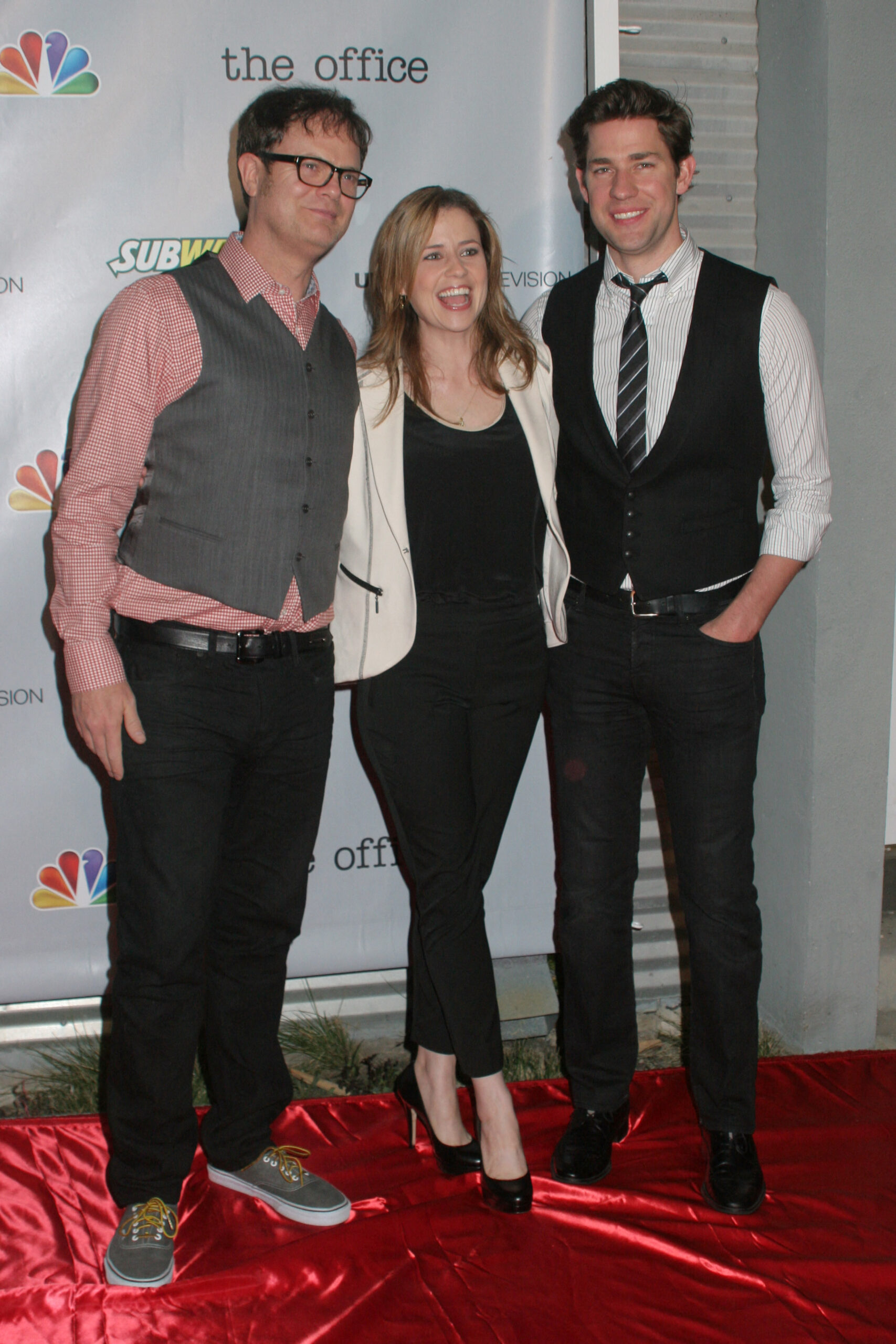 Rainn Wilson, Jenna Fischer, John Krasinski 03/16/2013 