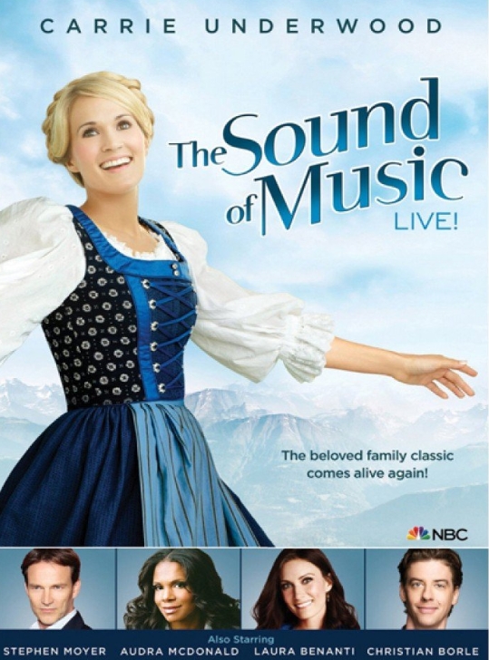 Carrie Underwood as Maria in 'The Sound of Music' Live