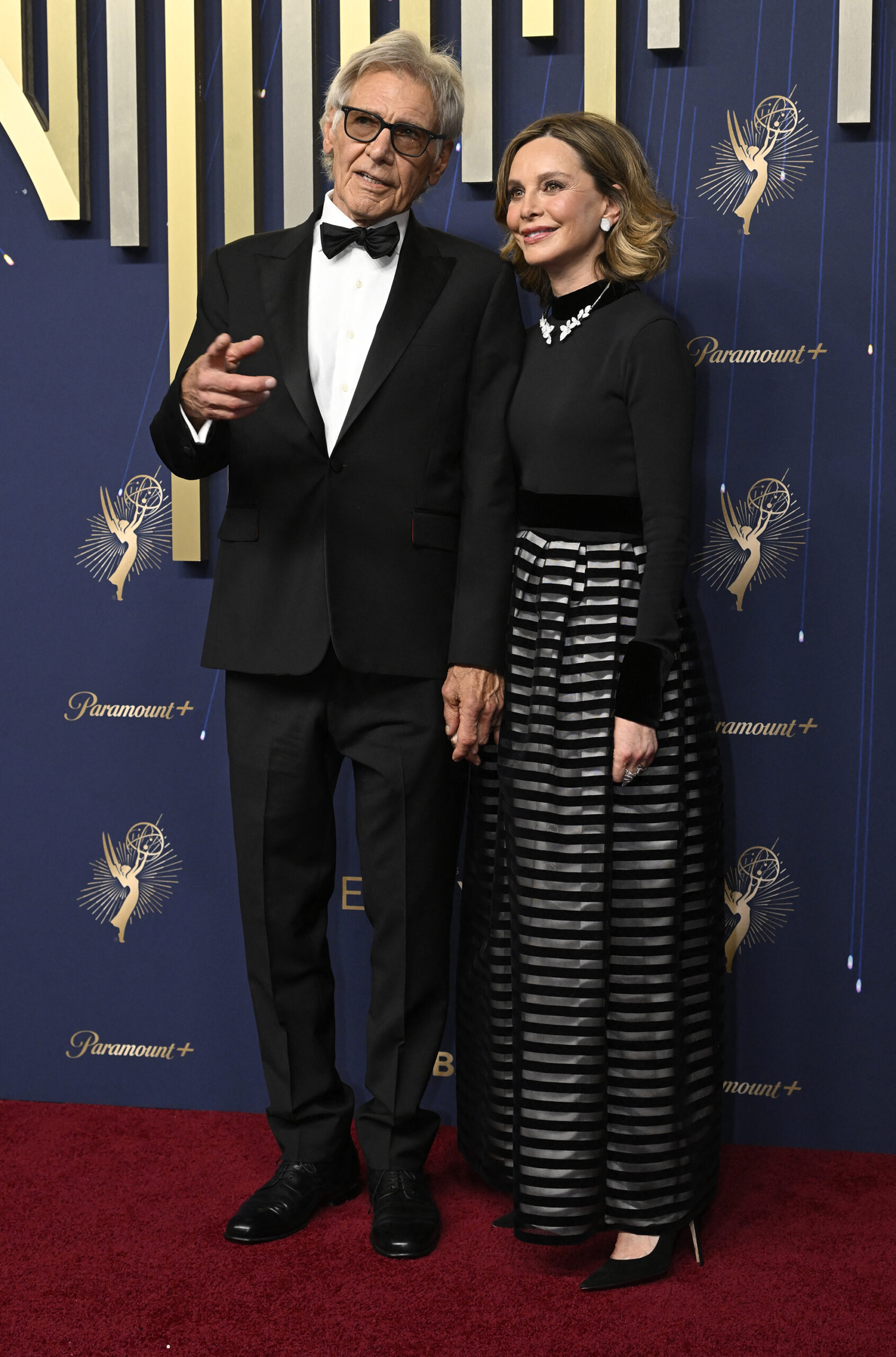 Harrison Ford, Calista Flockhart, 2025 Emmys