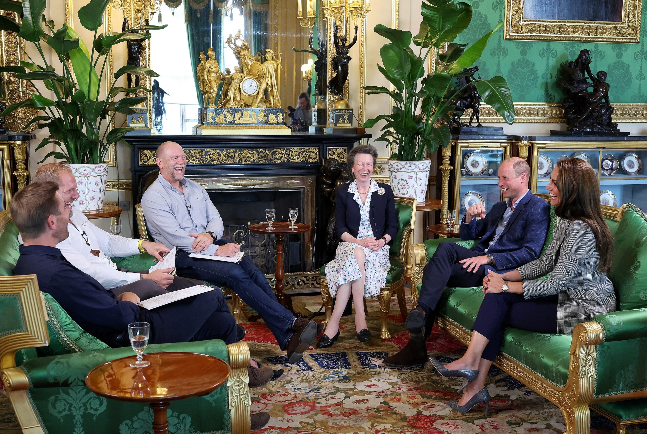 Prince William, Kate Middleton and Princess Anne appear on Mike Tindall's podcast